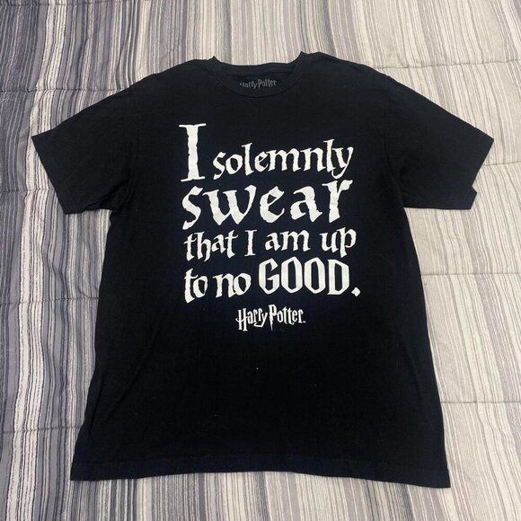 Harry Potter Black T Shirt - Picture 2 of 4